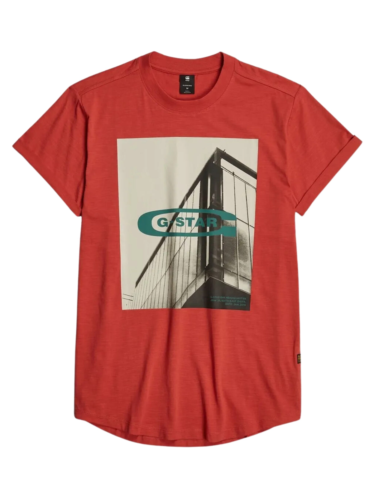 G-Star Crew Hq Oldskool Logo Lash Finch